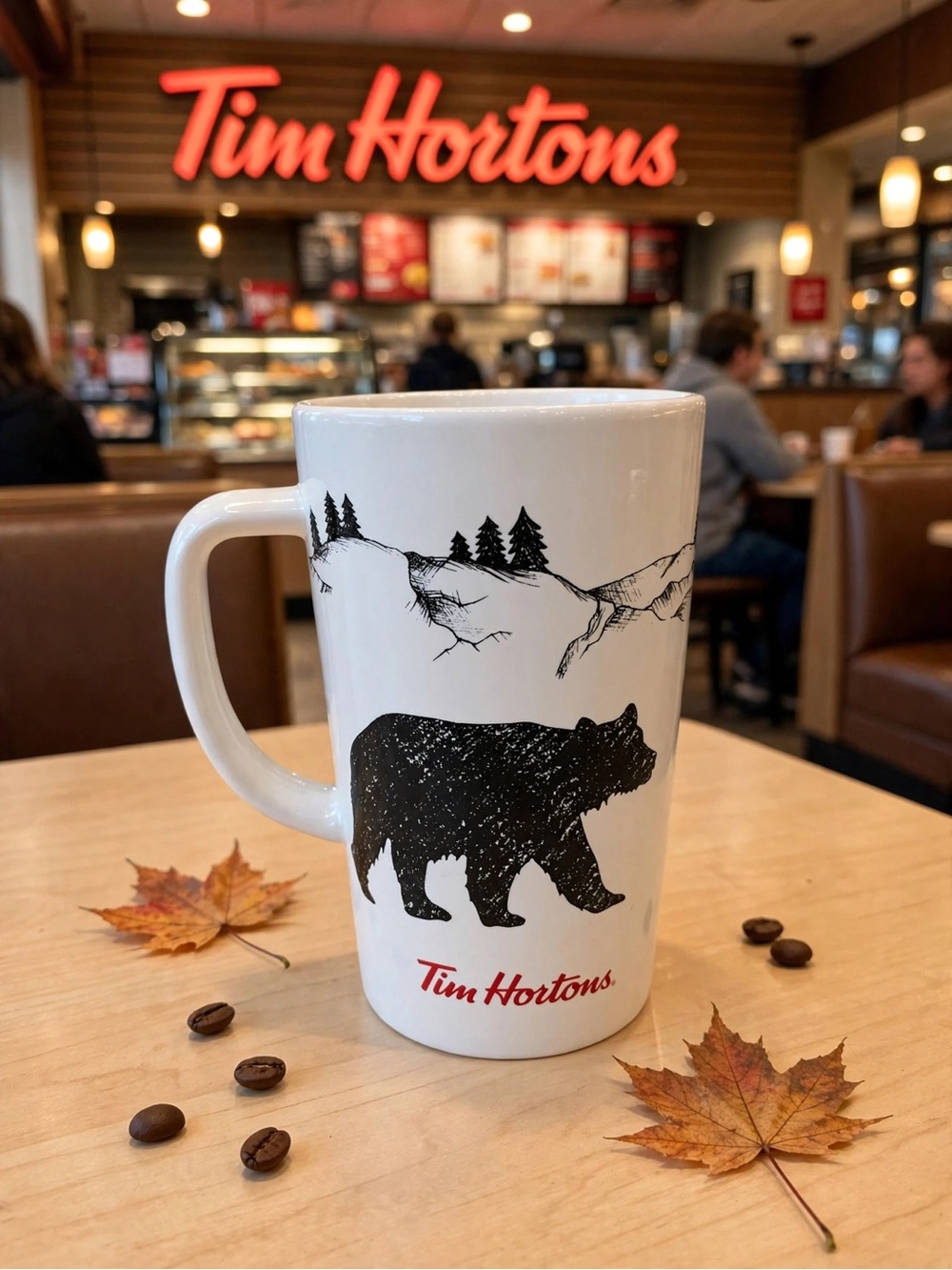 Tim Hortons Bear Mug